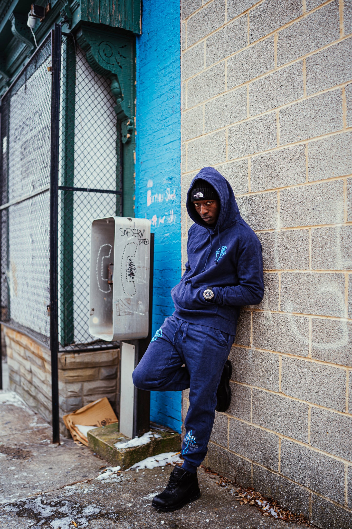 Stone Washed Mudd Sweatsuit